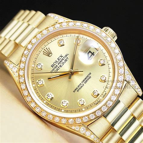 man with gold rolex|Rolex 18k gold watch price.